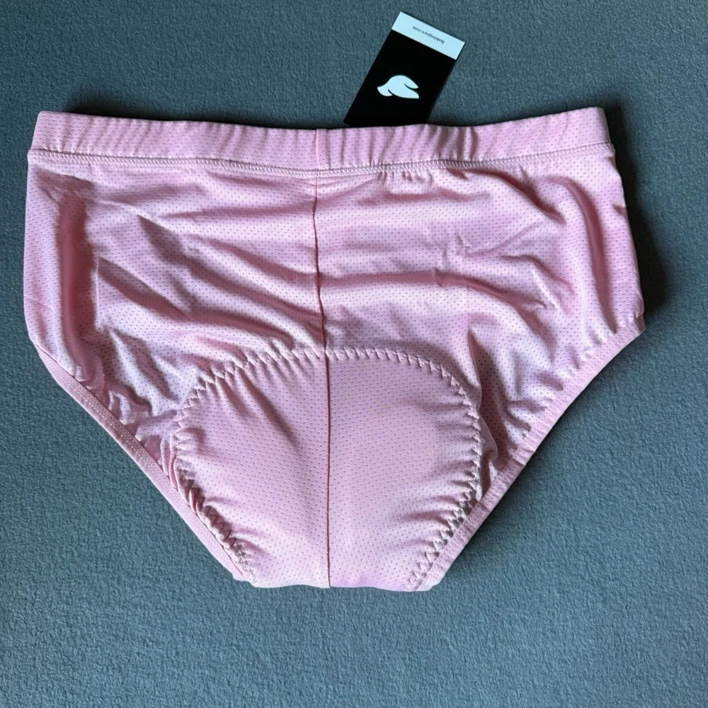 NWT Women's Pink Padded‎ Bike Cycling Underpants Shorts size XL